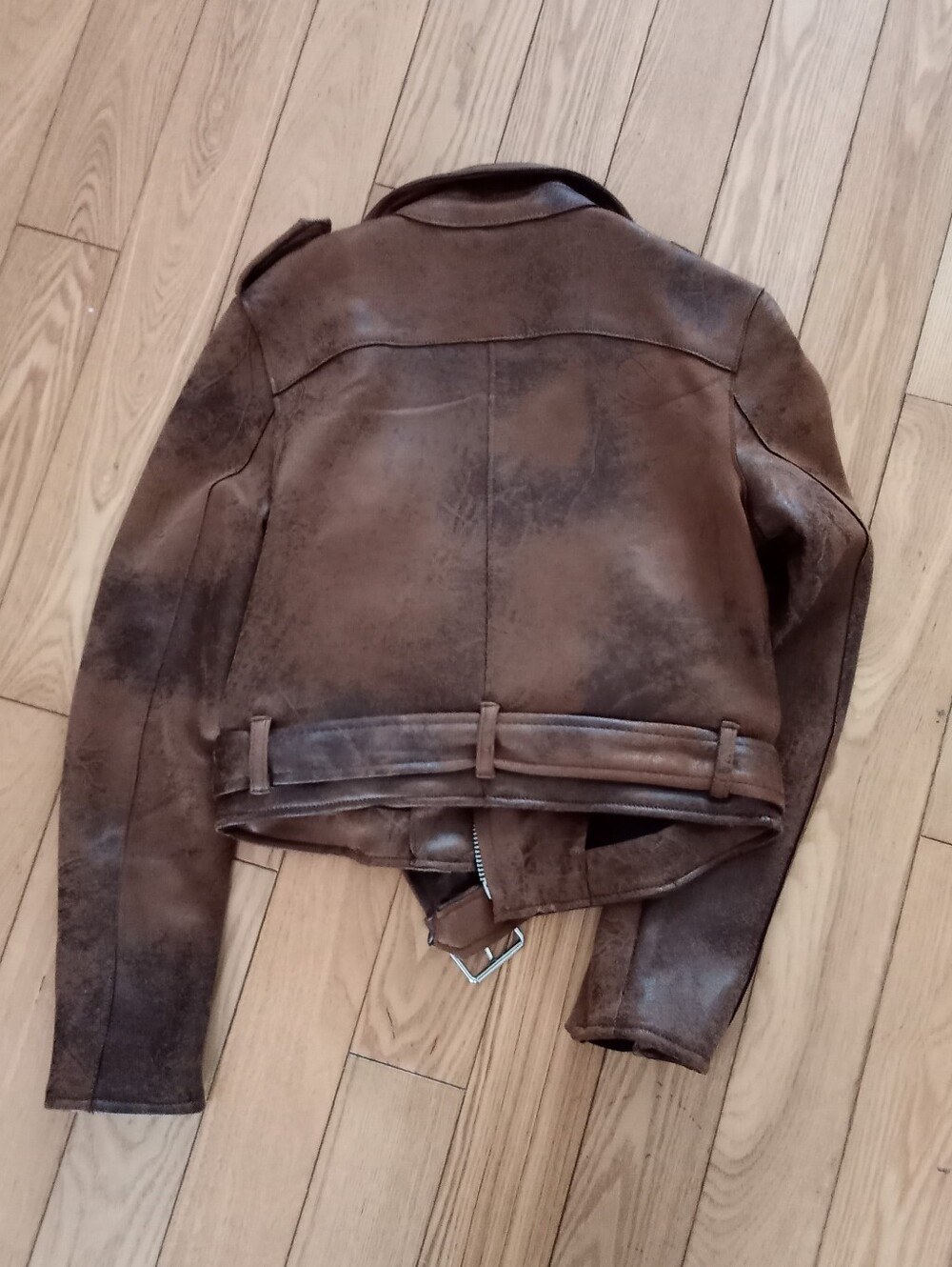 Cropped Motorcycle Jacket - Picture 5 of 5